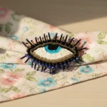 Evil Eye Themed Bead Brooch – 1 - Image 5